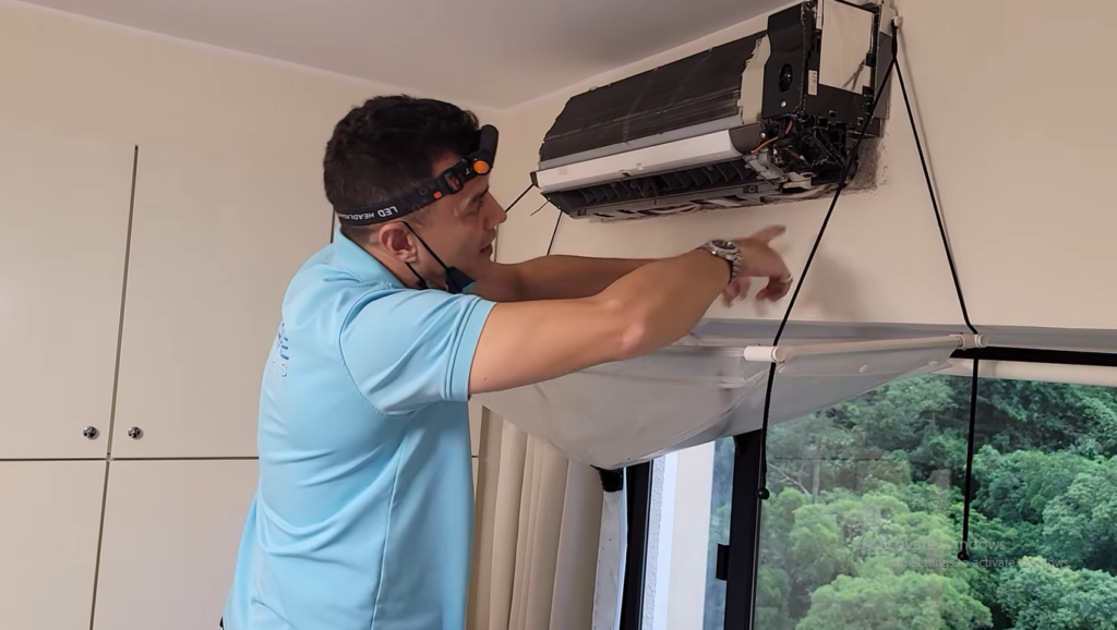 cleaning clogged drain lines